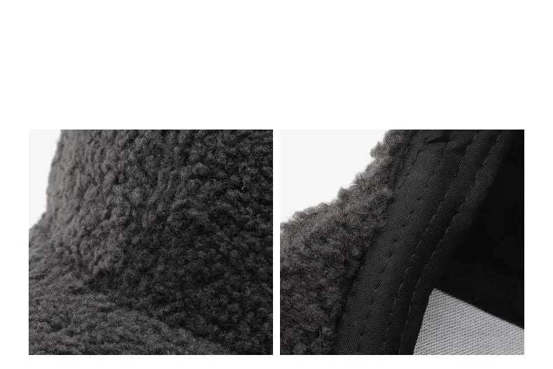 Lamb Wool Baseball Cap